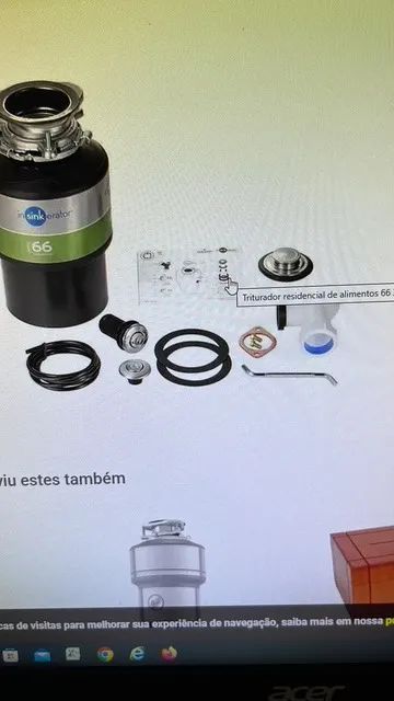 triturador de lixo para cozinha