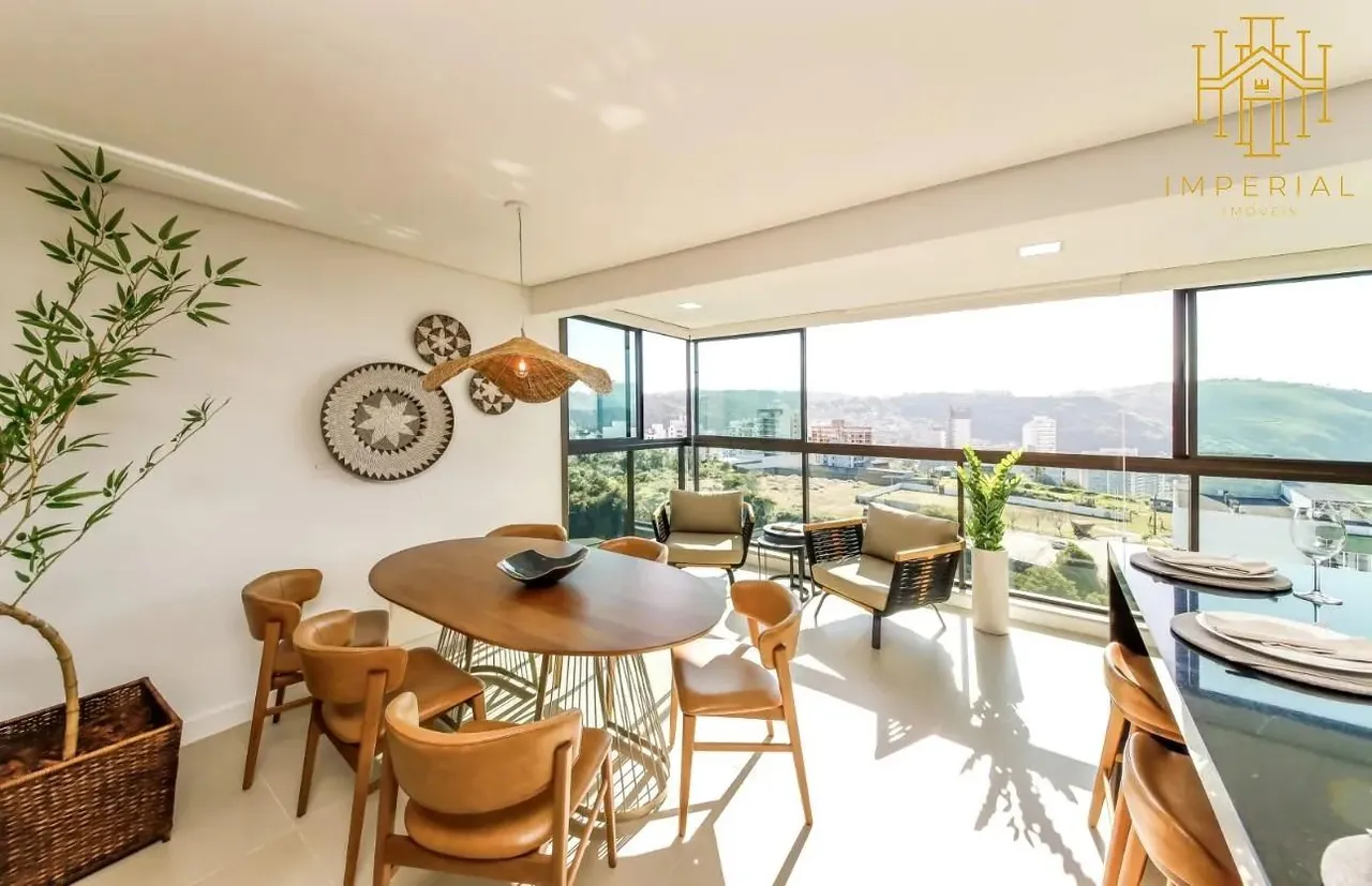 Apartamento para Venda em Juiz de Fora, Estrela Sul, 3 dormitórios, 3 suítes, 4 banheiros,