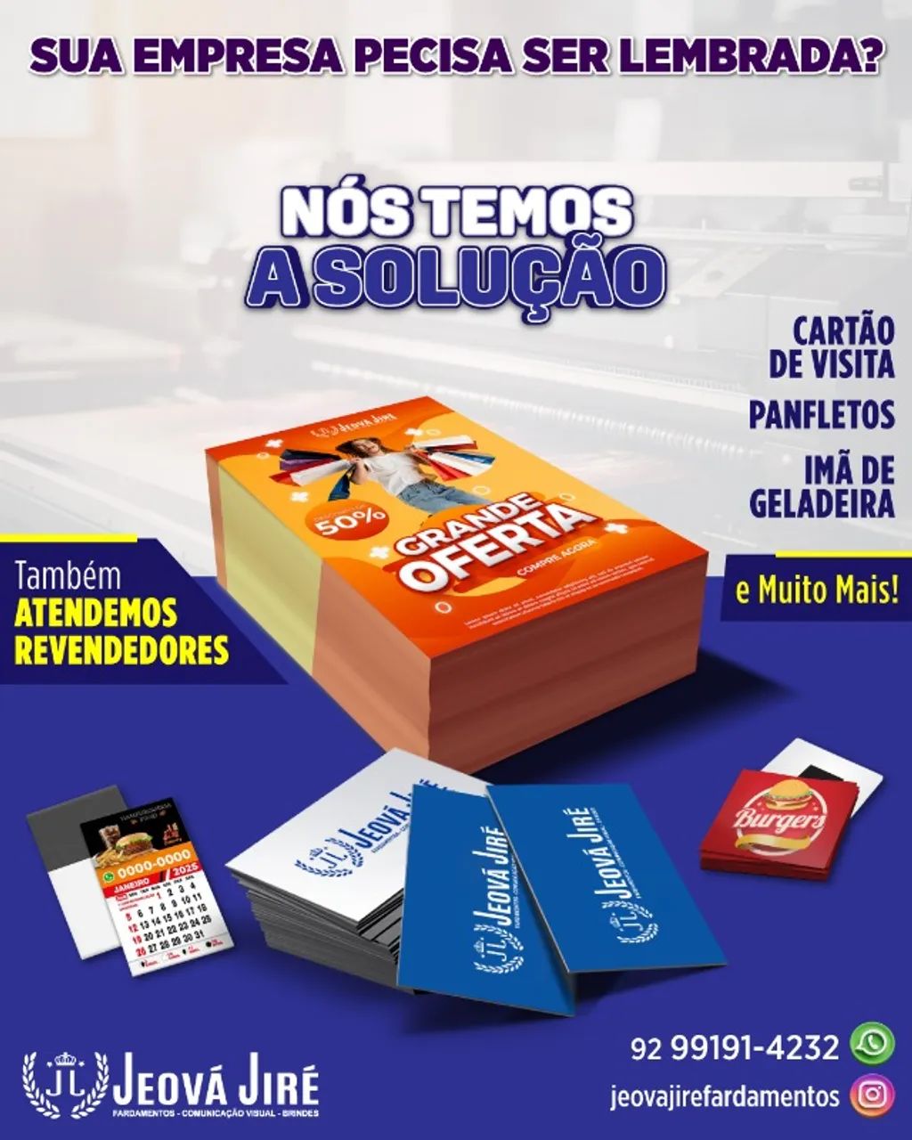 PANFLETOS E FARDAMENTOS EMPRESARIAIS, FARDA DE TRABALAHO, CAMISA PERSONALIZADA
