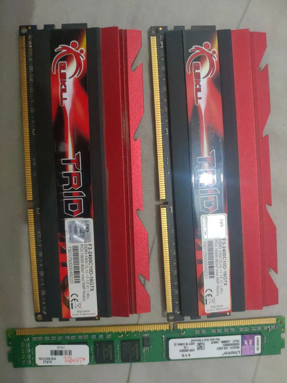 20 GB DDR3 RAM for PC (defective)64739358061826120