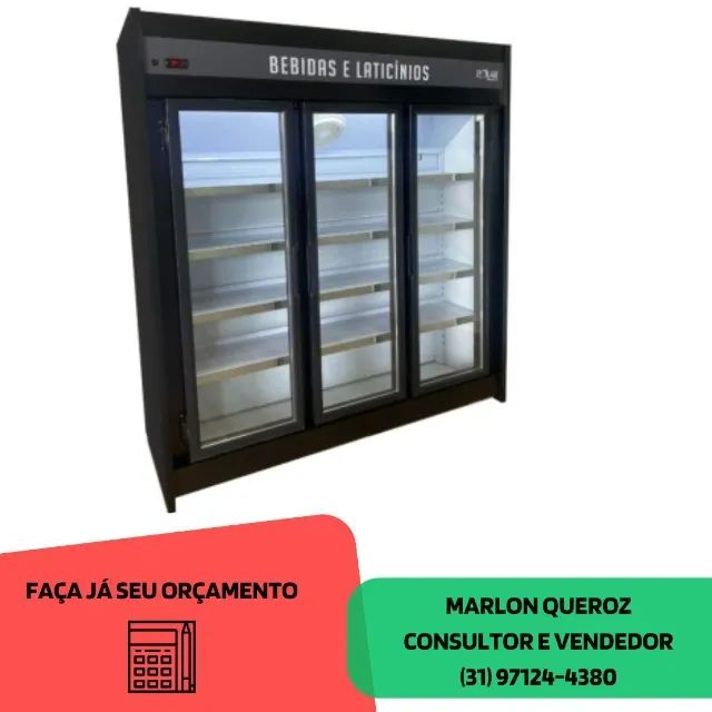  Auto Serviço Polar 1.80m 3 Portas PEVCA-127/220v