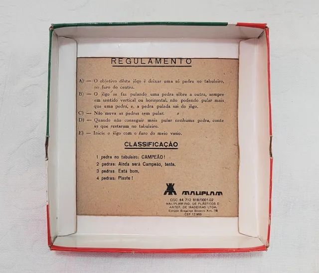 Jogo Resta-1 Maliplam (Anos 80, na Caixa) - Foto 3