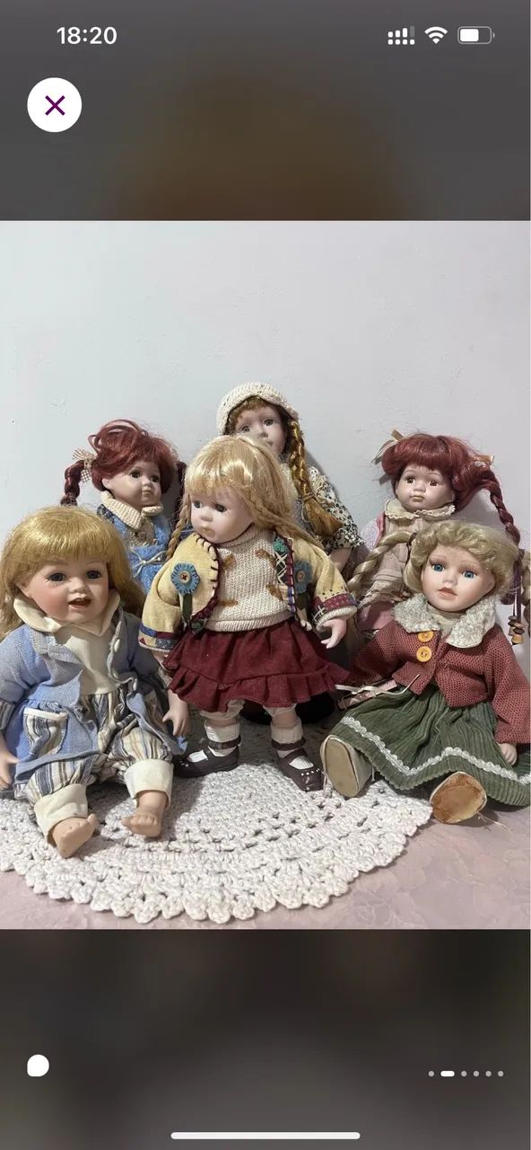 bonecas de porcelana. - Foto 2