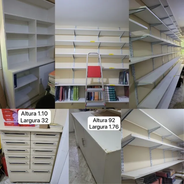 Prateleiras em Ótimo estado - ORGANIZAÇÃO