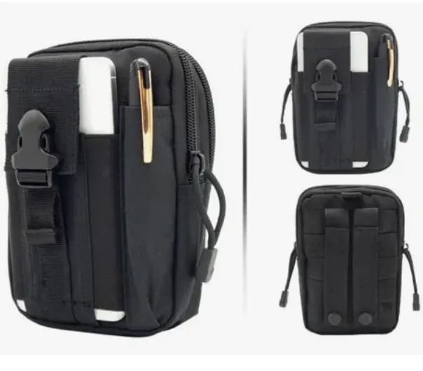 Bolsa para Cinto Porta Treco Tático Militar Pochete De Cintura z127 - Foto 2