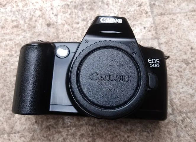 CORPO CAMERA CANON EOS 500 ANALOGICA - CONSERVADA - Foto 6