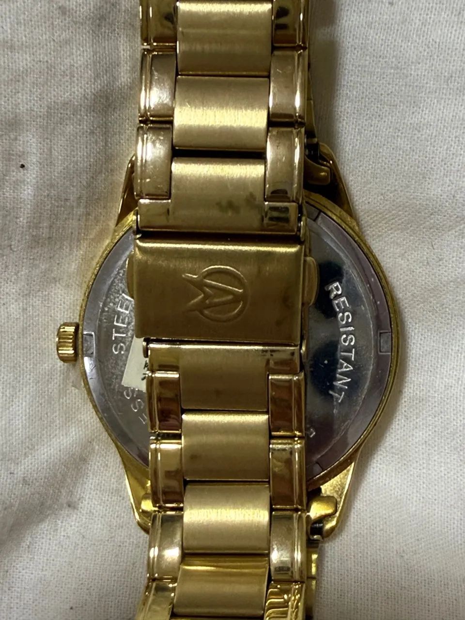 Relógio Champion Elegance Dourado com Detalhes em Strass - Foto 4