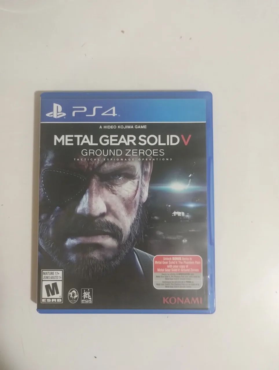 Metal Gear Solid V: Ground Zeroes PS4