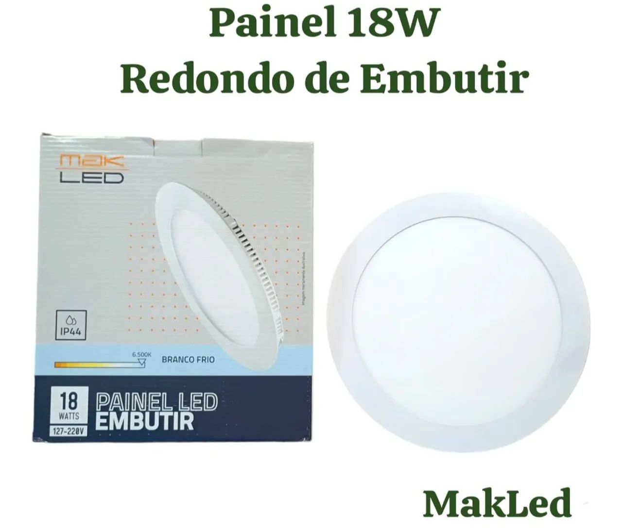 Refletor LED 200w Compact Mak - Foto 3