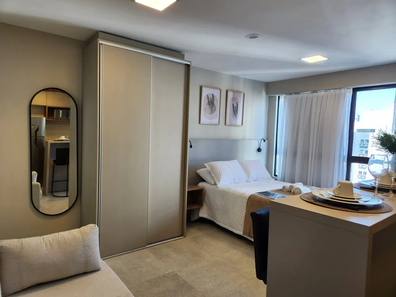 Baixou o preço de Studios Prontos para Morar ou Rentabilizar a 2 Minutos do Shopping Recif