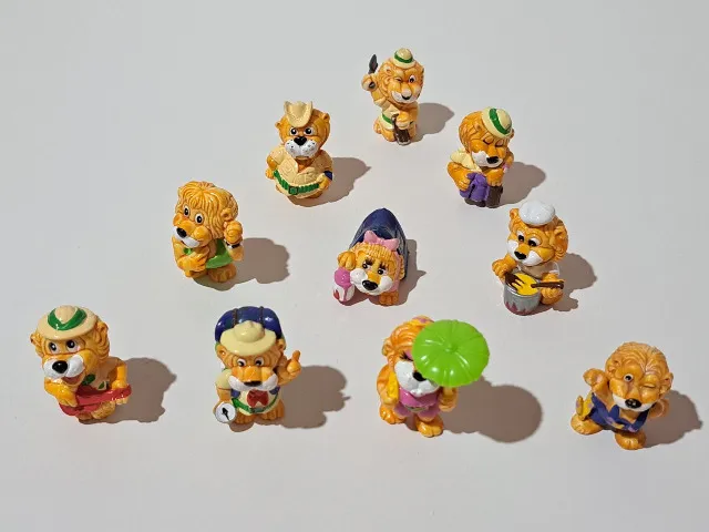 Os Fortíssimos Léo Venturas Kinder Ovo - Com 10 miniaturas