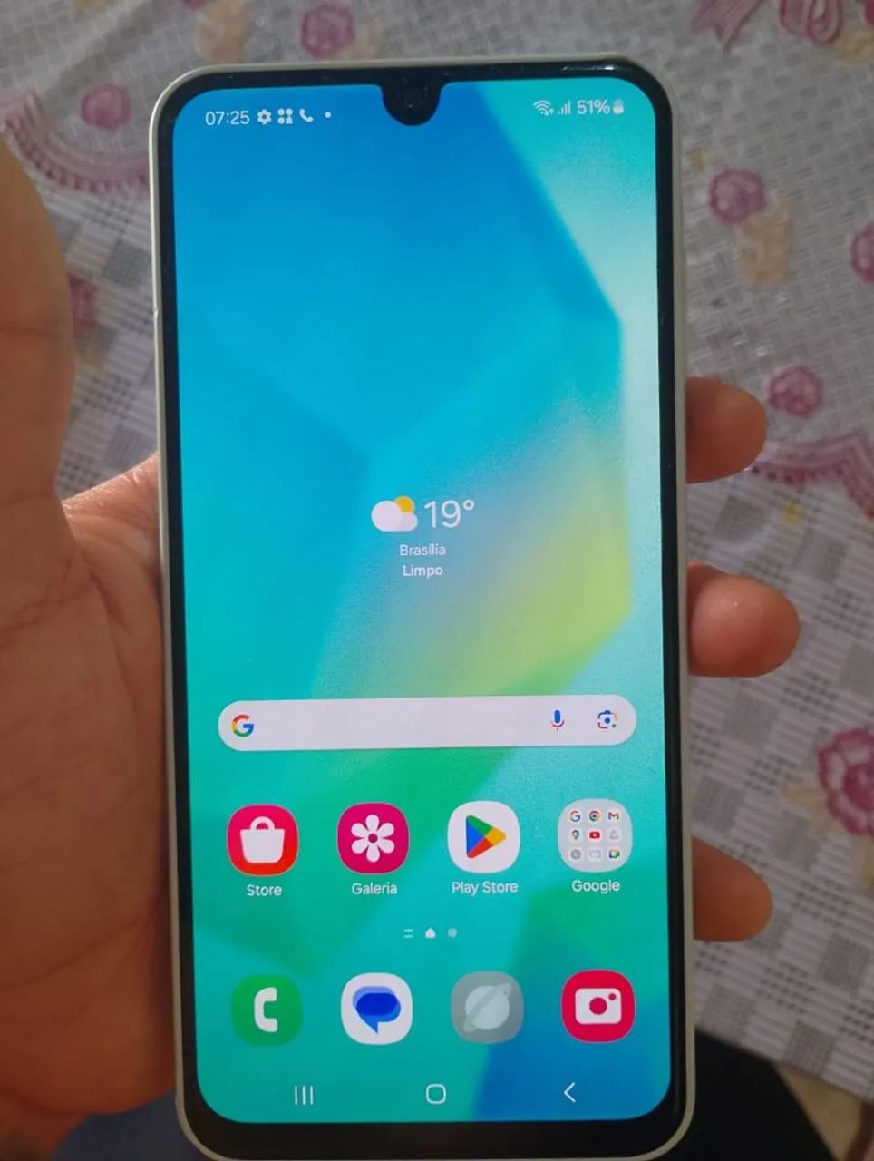 A16 ótimo novo na caixa pega na zn qq coisa informações pv oou whats *55
