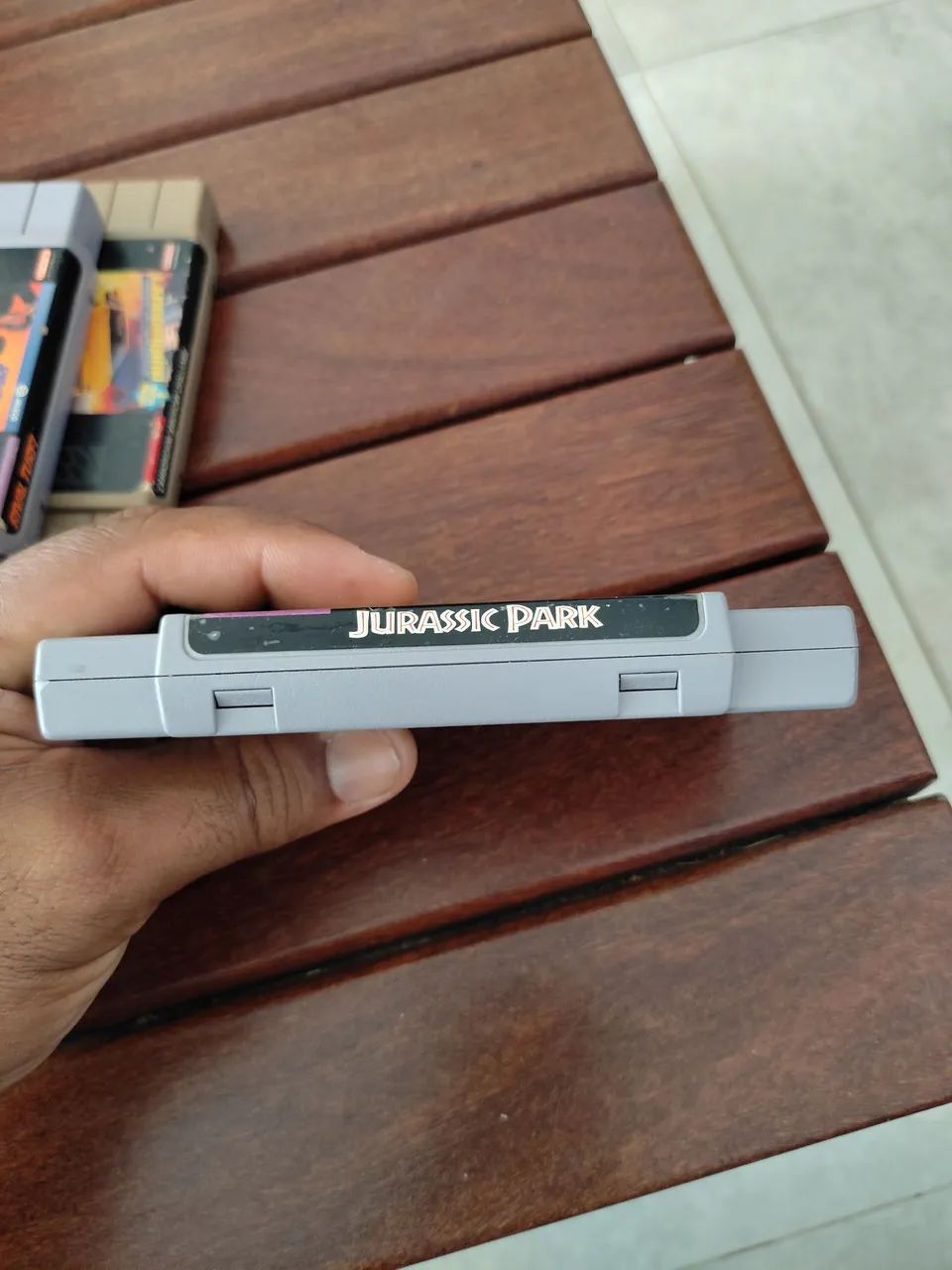 Jogo Super Nintendo Jurassic Park - Foto 3