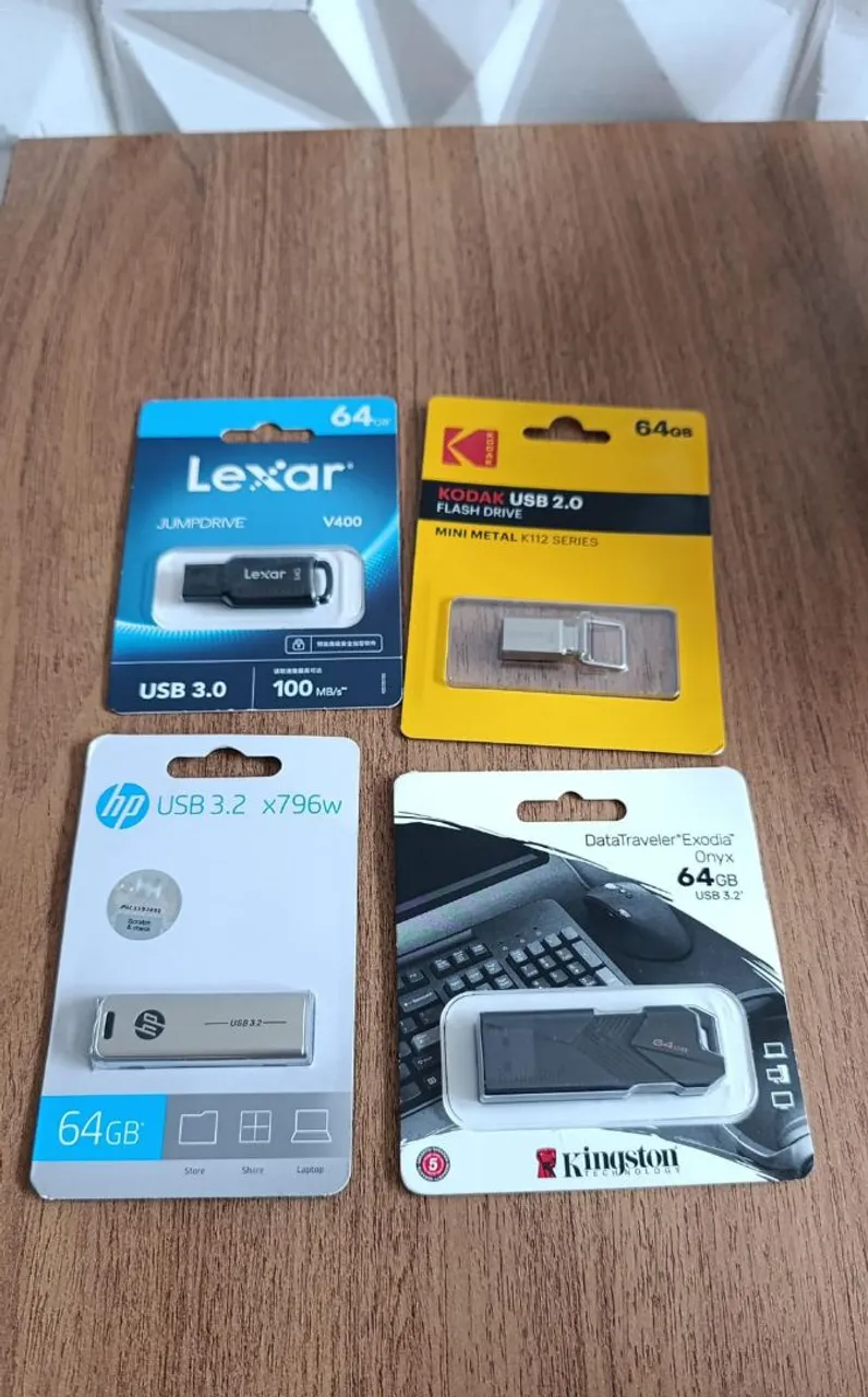 Promoção Pen Drives 64GB - Diversas Marcas