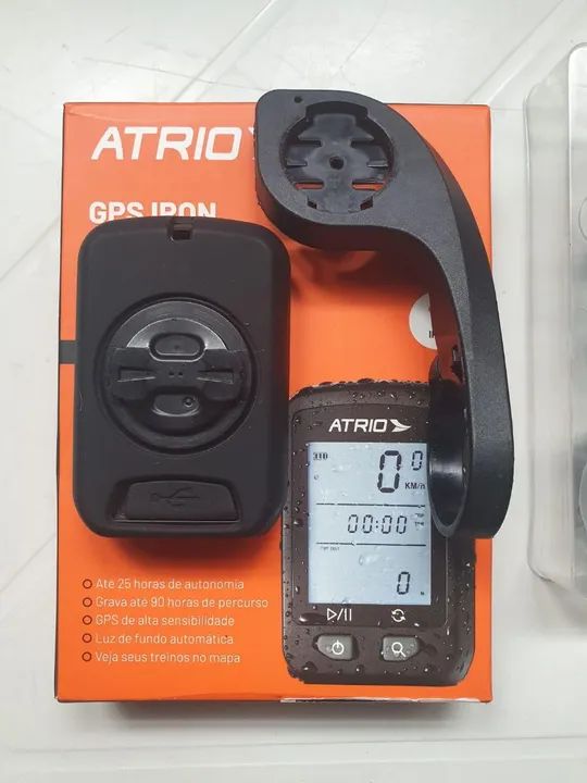 Ciclismo Ciclocomputador Atrio GPS Iron <br>31091s - Foto 3