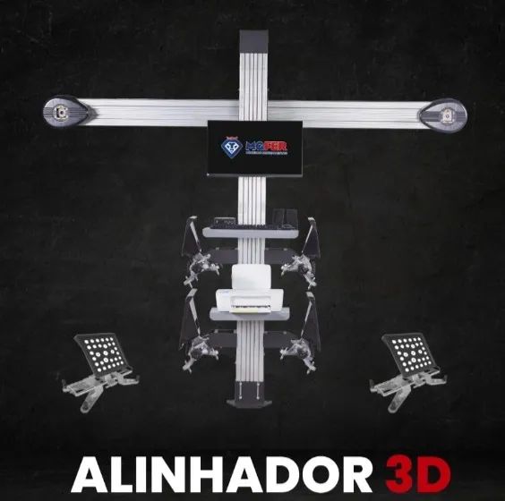 alinhamento 3D para veiculos
