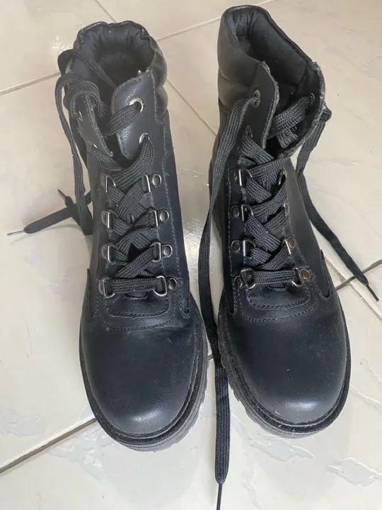 bota preta tam 36 seminova 9/10 - Foto 2