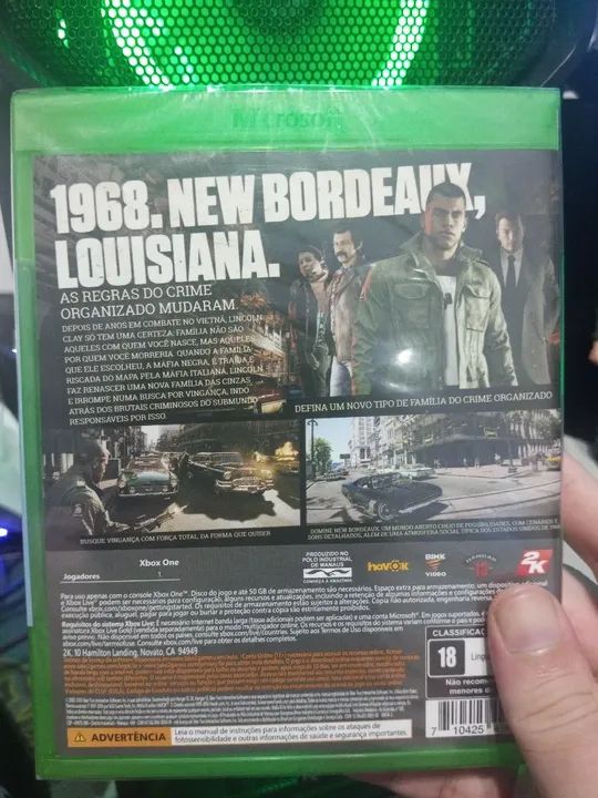 Mafia III jogo Xbox One series x game lacrado - Foto 3