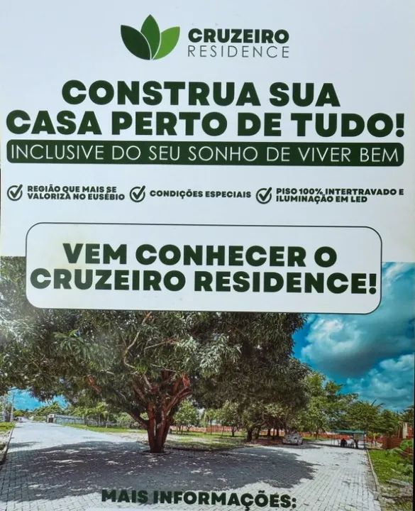 Lote em Eusébio - Cruzeiro Residence
