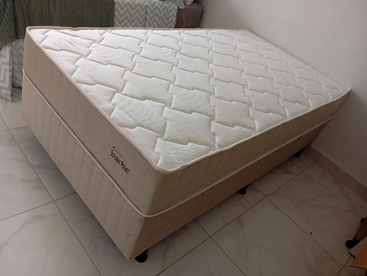 Cama Box solteirão spring Pocket molas ensacadas  - Foto 3