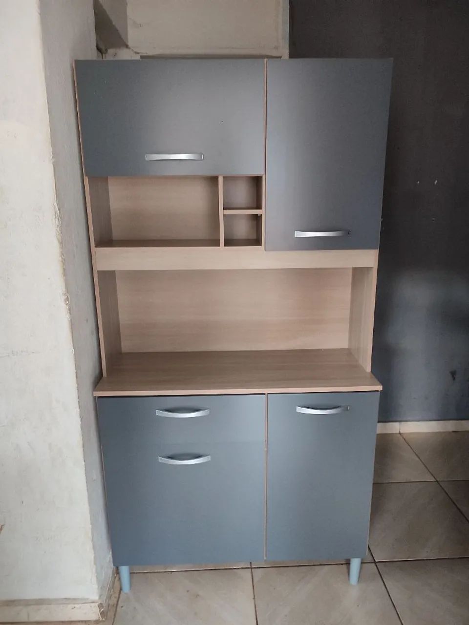 Armário de Cozinha Compacto com Design Moderno - Foto 4