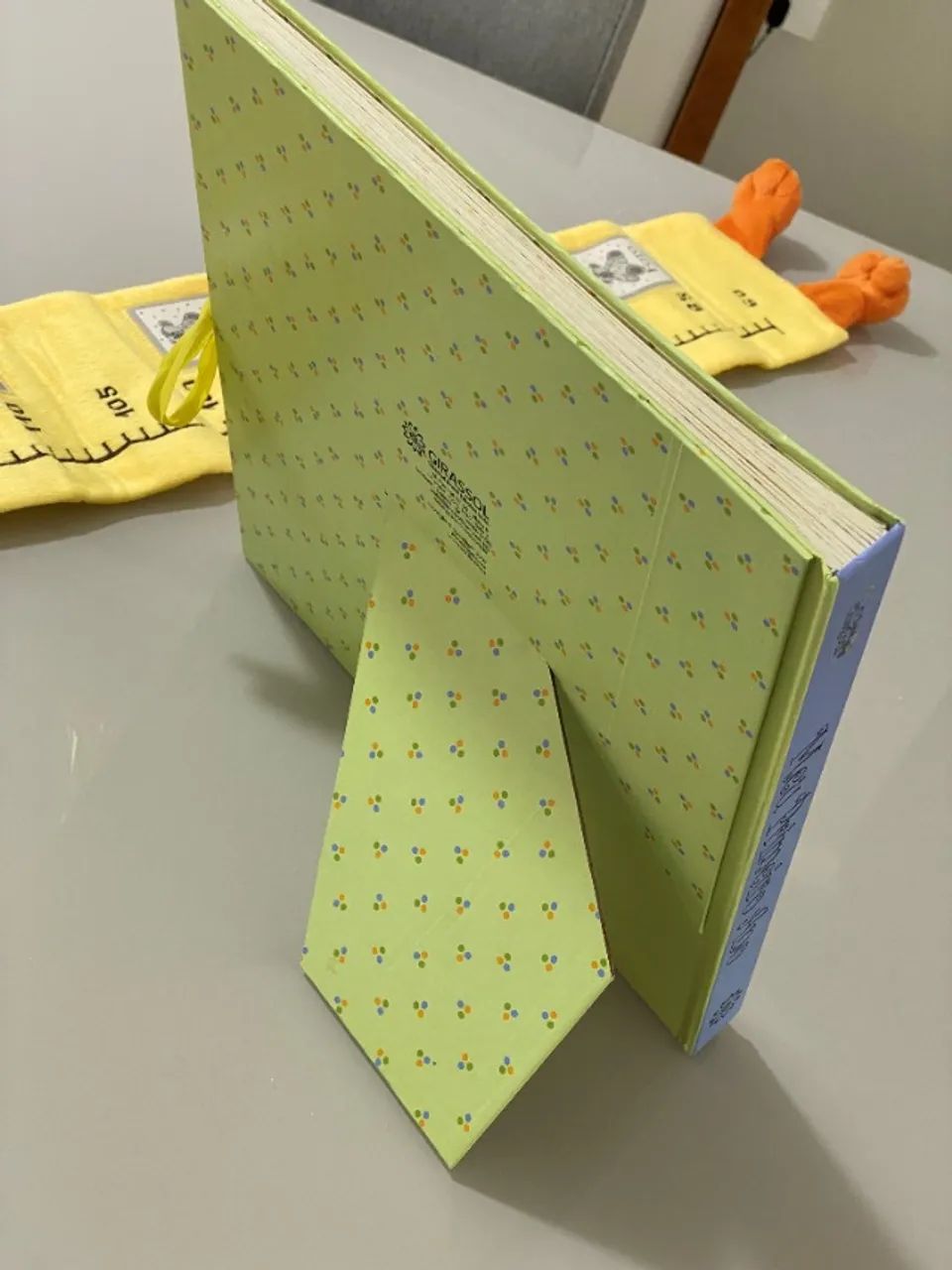 Álbum meu bebê chegou capa dura com regua altura - Foto 2