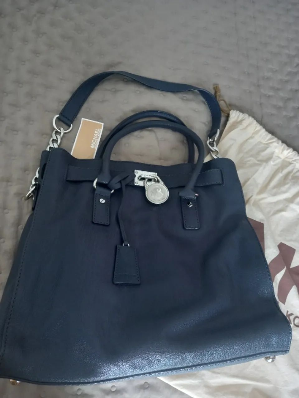Bolsa de couro original Michael Kors - Hamilton - Foto 2
