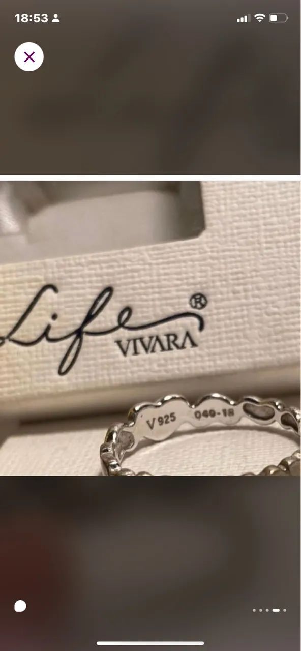 Anel vivara life coração - Foto 4