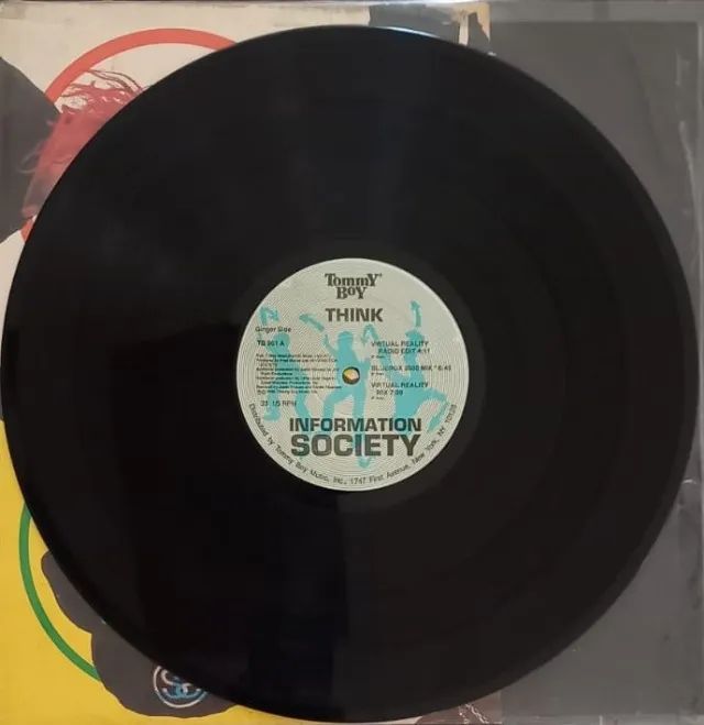 INFORMATION SOCIETY  - THINK (AUTOGRAFADO)  - Foto 4
