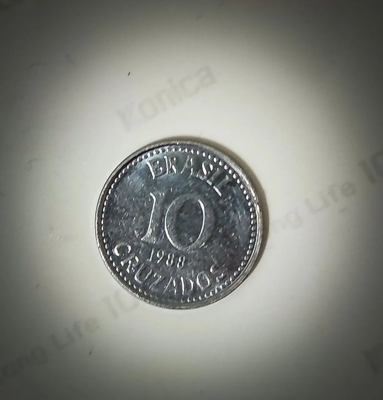 Moeda 10 Cruzados 1988