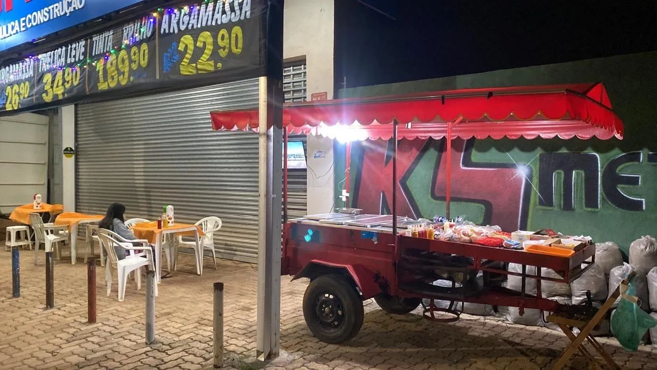 Carrinho de cachorro quente  completo  - Foto 2