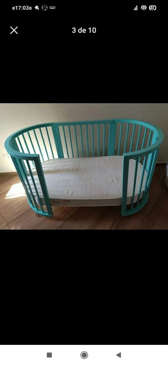 Berço crescer sleeper 4 em 1 - Foto 3