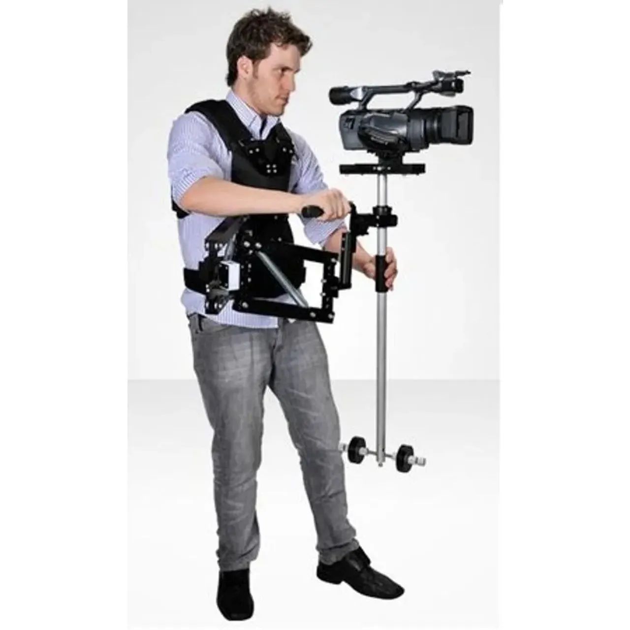 Estabilizado com colete e gimbal completo Dimtec - Foto 5