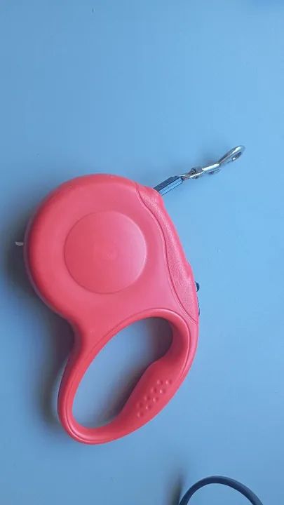 Guia para Cães - Vermelho 5 metros