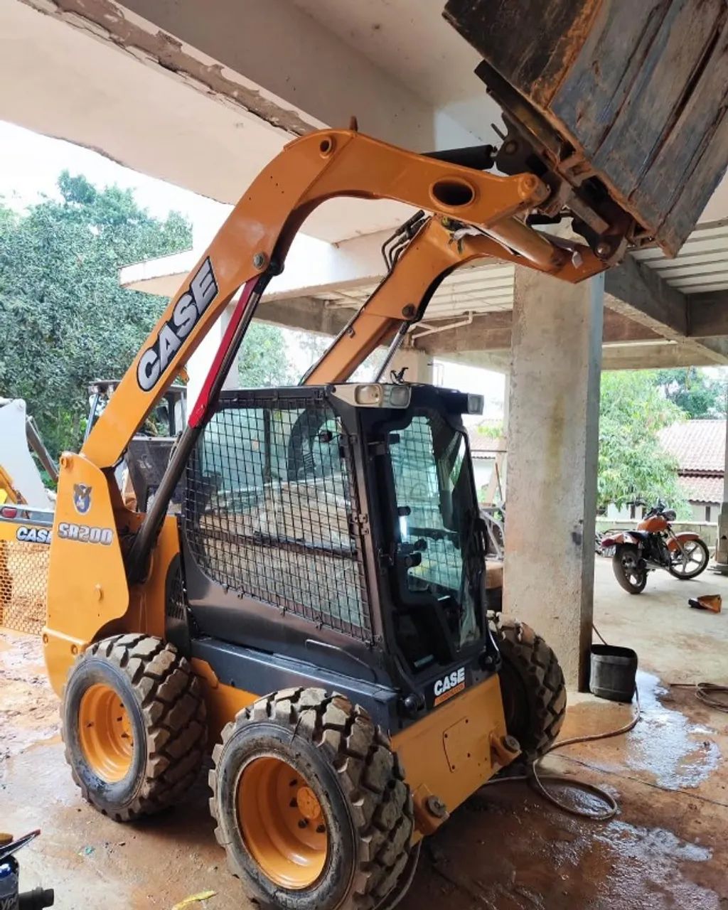 Mini carregadeira Case Sr 200 Ano 2012 - Foto 3
