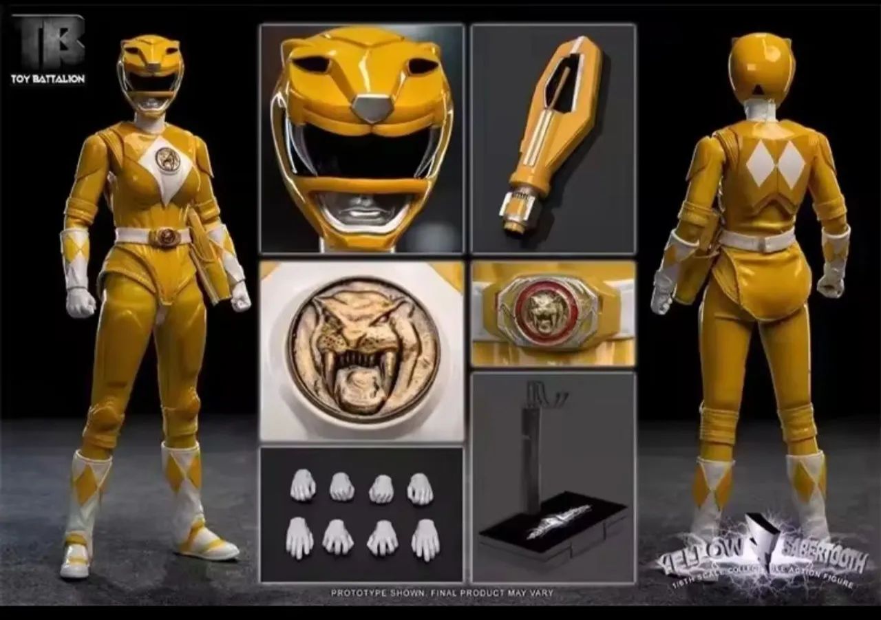 Power ranger Yellow - Battalion 1/6