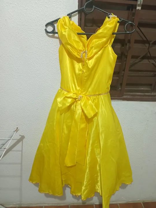 Vestido Infantil Princesa Bela - Foto 2