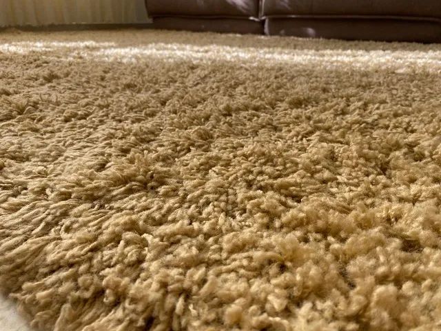 Tapete para sala felpudo - cor bege - Foto 3