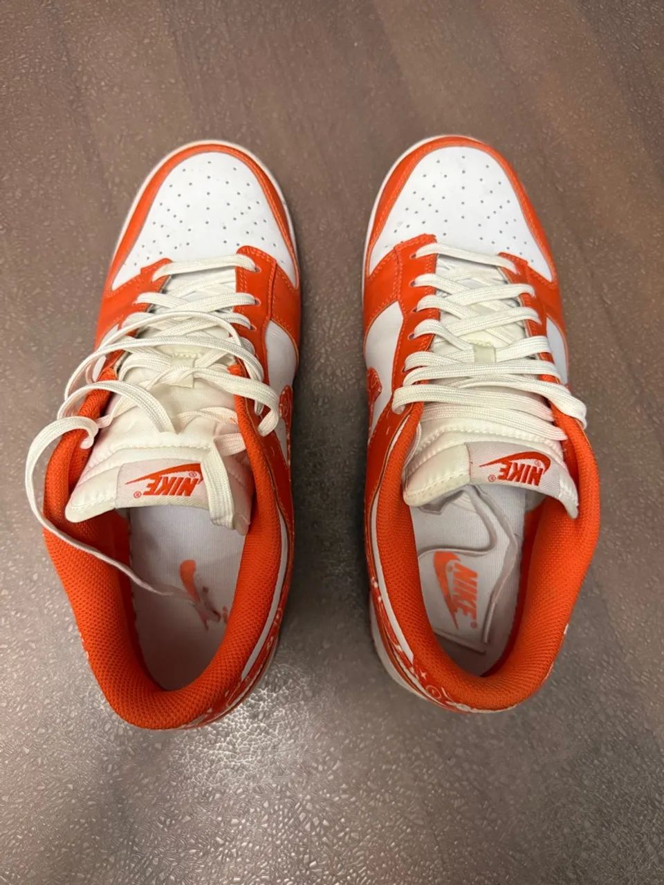 Tênis Nike Dunk Low 43 Laranja - Foto 2