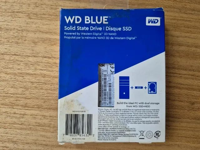 WD Blue 3D NAND SATA SSD 1TB M.2 2280 - Foto 4