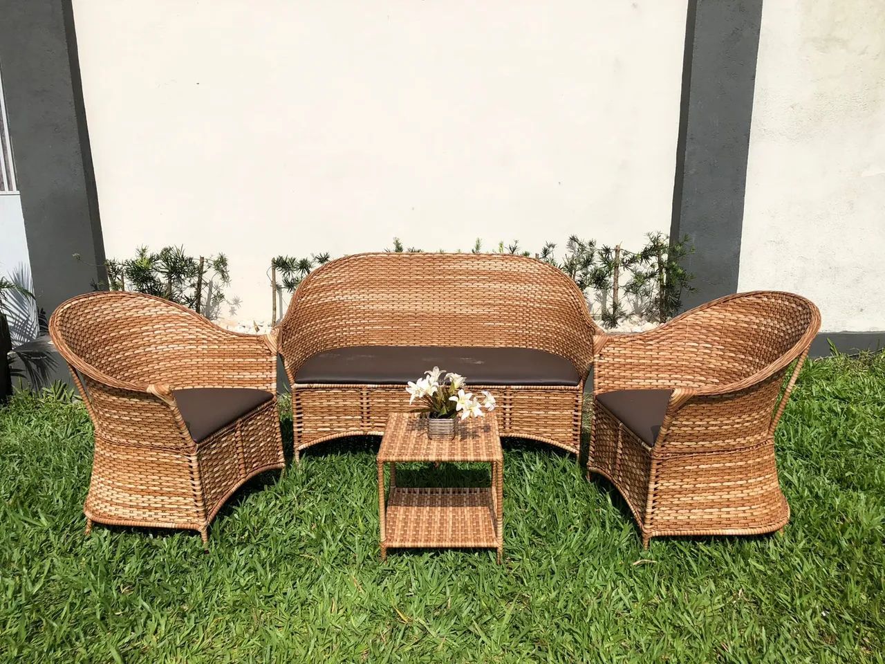 Conjunto de sofás para área  - Foto 4