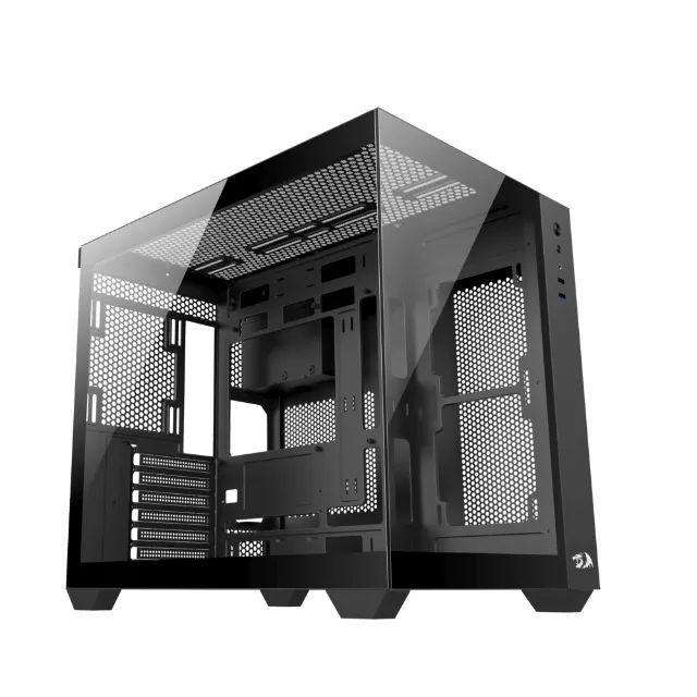 Gabinete Gamer Redragon Wideload Lite, Mid Tower, ATX, Lateral em Vidro Temperado, Preto