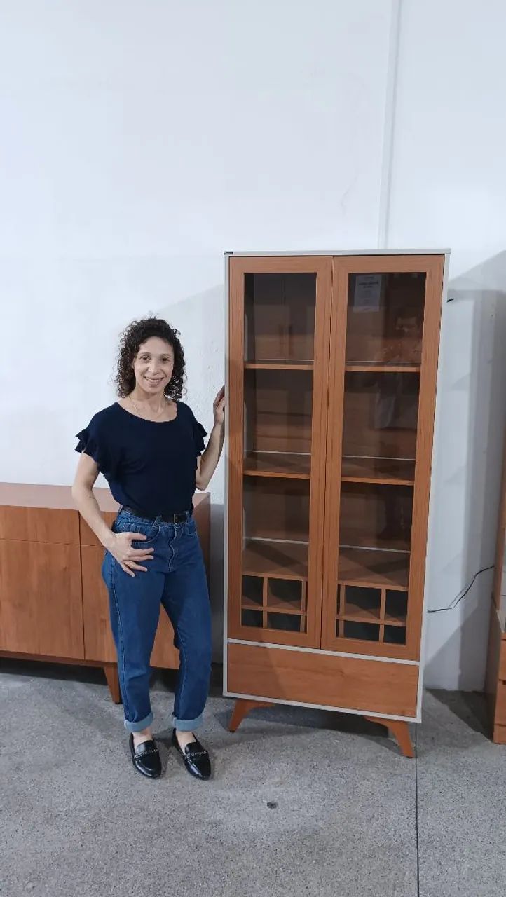 Cristaleira com led (peça nova) pronta entrega  - Foto 3
