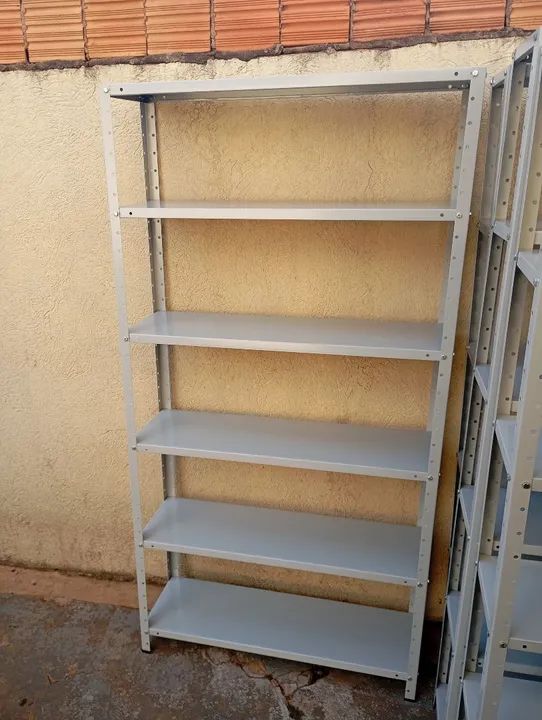 Estante de aço 6 Bandejas para escritório Novas na caixa  - Foto 2