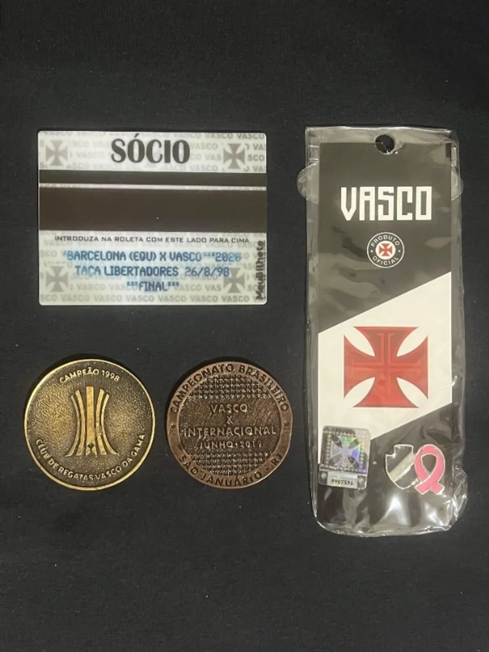 kit Medalha libertadores Vasco 98 - Foto 2