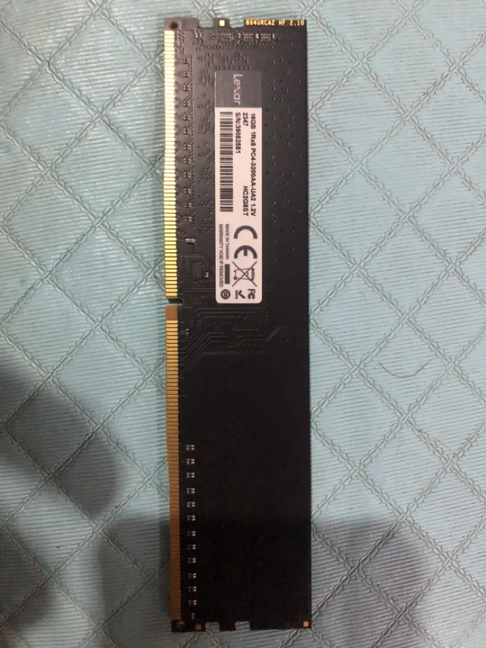 Memória RAM DDR4 Lexar 16GB 3200MHz
