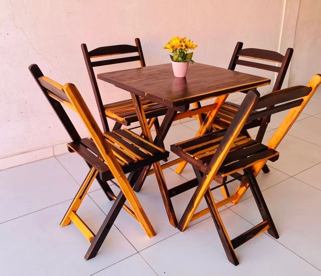 Mesa  Dobrável em Madeira, cuida promoção  - Foto 2