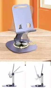 Suporte para Celular e Tablet Ajustável em Alumínio - Foto 4