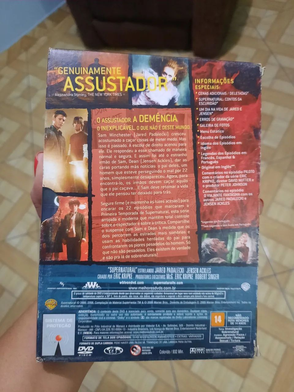DVD Box Supernatural 1 Temporada completa  - Foto 2