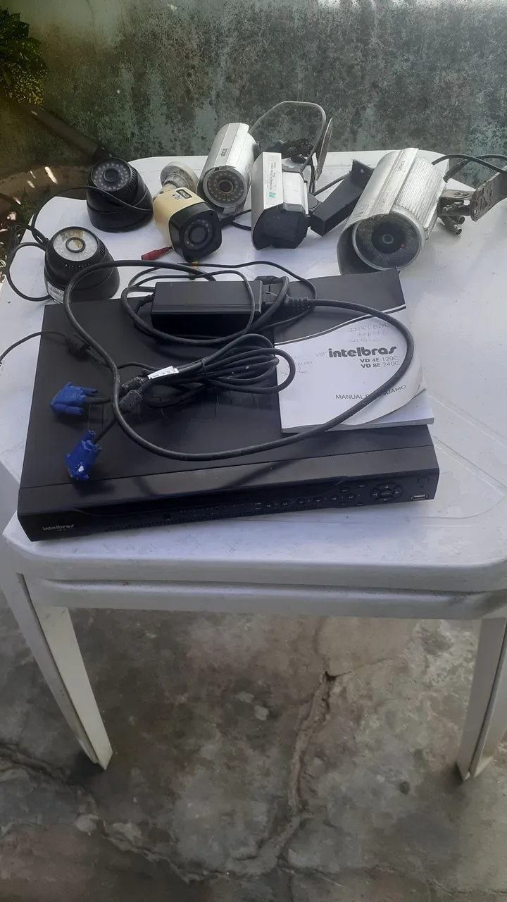 Kit de Segurança DVR intelbras e 06 Câmeras